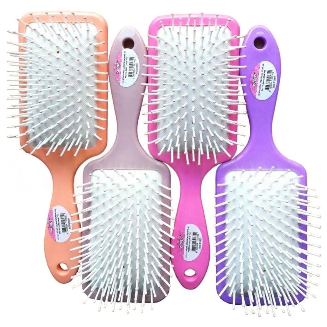 Keops Kare Saç Fırçası Pastel FRÇ-40