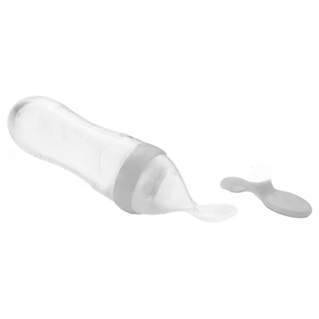 Babyjem Sıkmalı Kaşık Gri