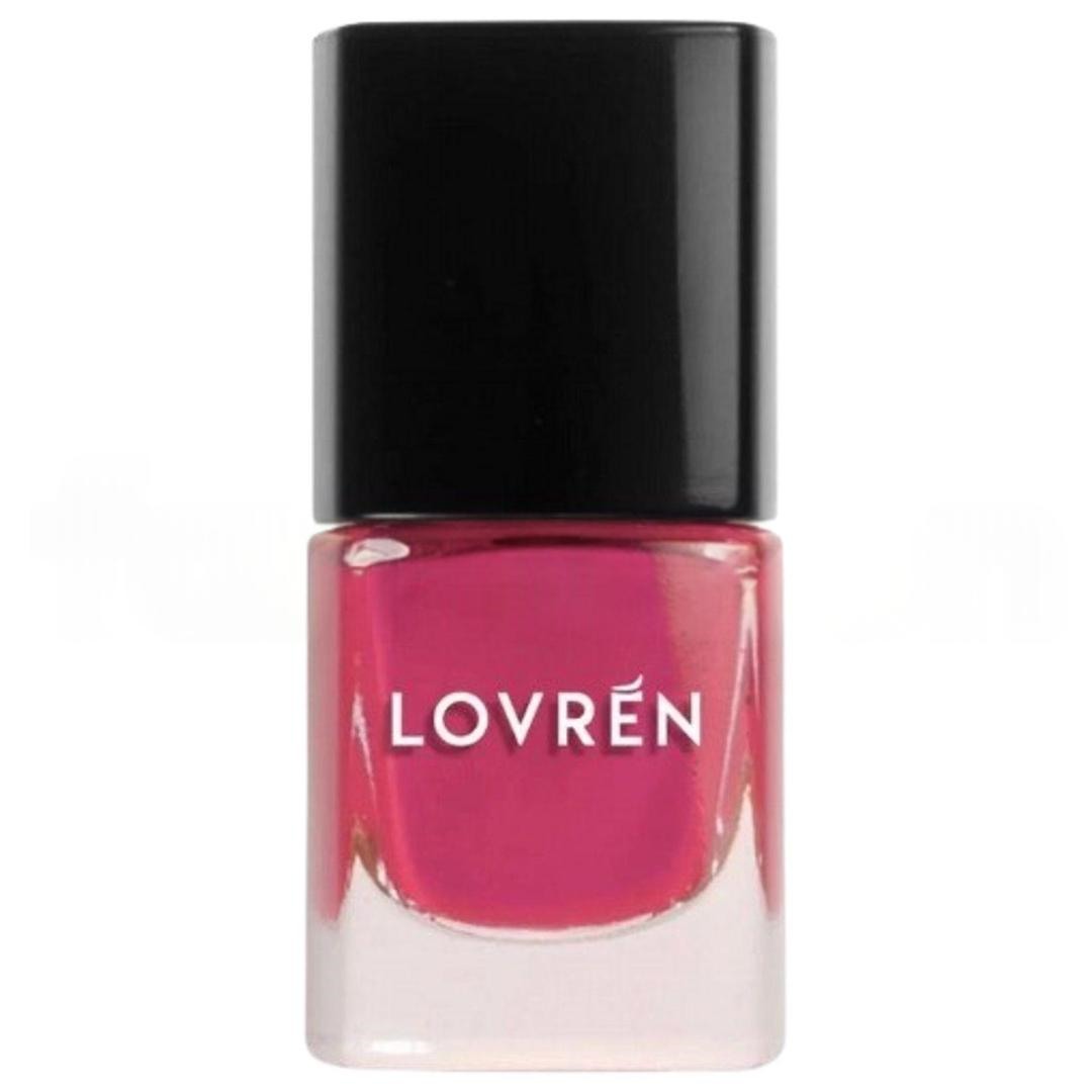 Lovren S6 Nail Polish Magenta Pink Macenta Pembesi Oje 5 ml