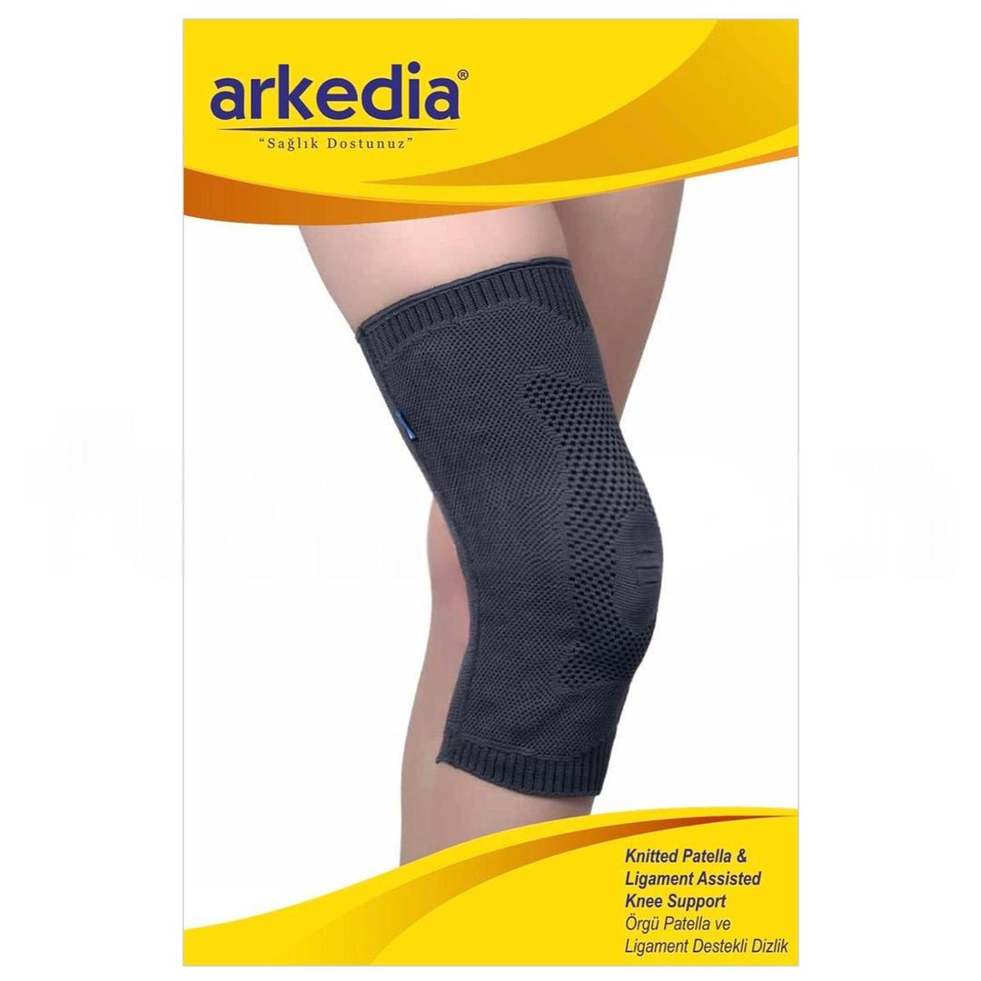Arkedia 186 Örgü Patella ve Ligament Destekli Dizlik xLarge
