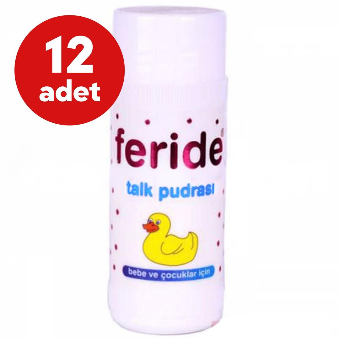 Feride Pudra 80 gr - 12 Adet