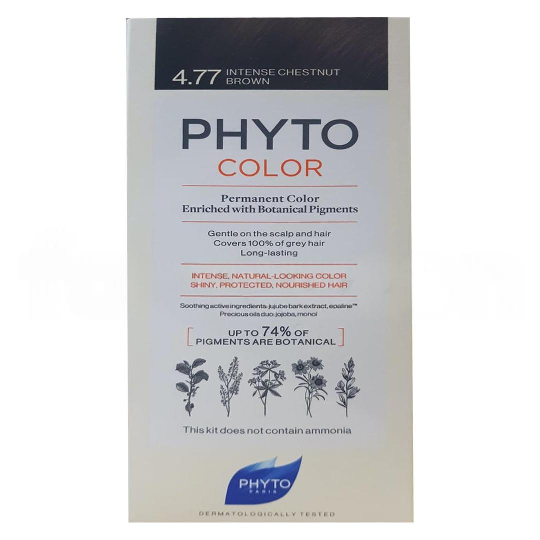 Phyto Color Saç Boyası 4.77 Yoğun Kestane Bakır - Eski Ambalaj
