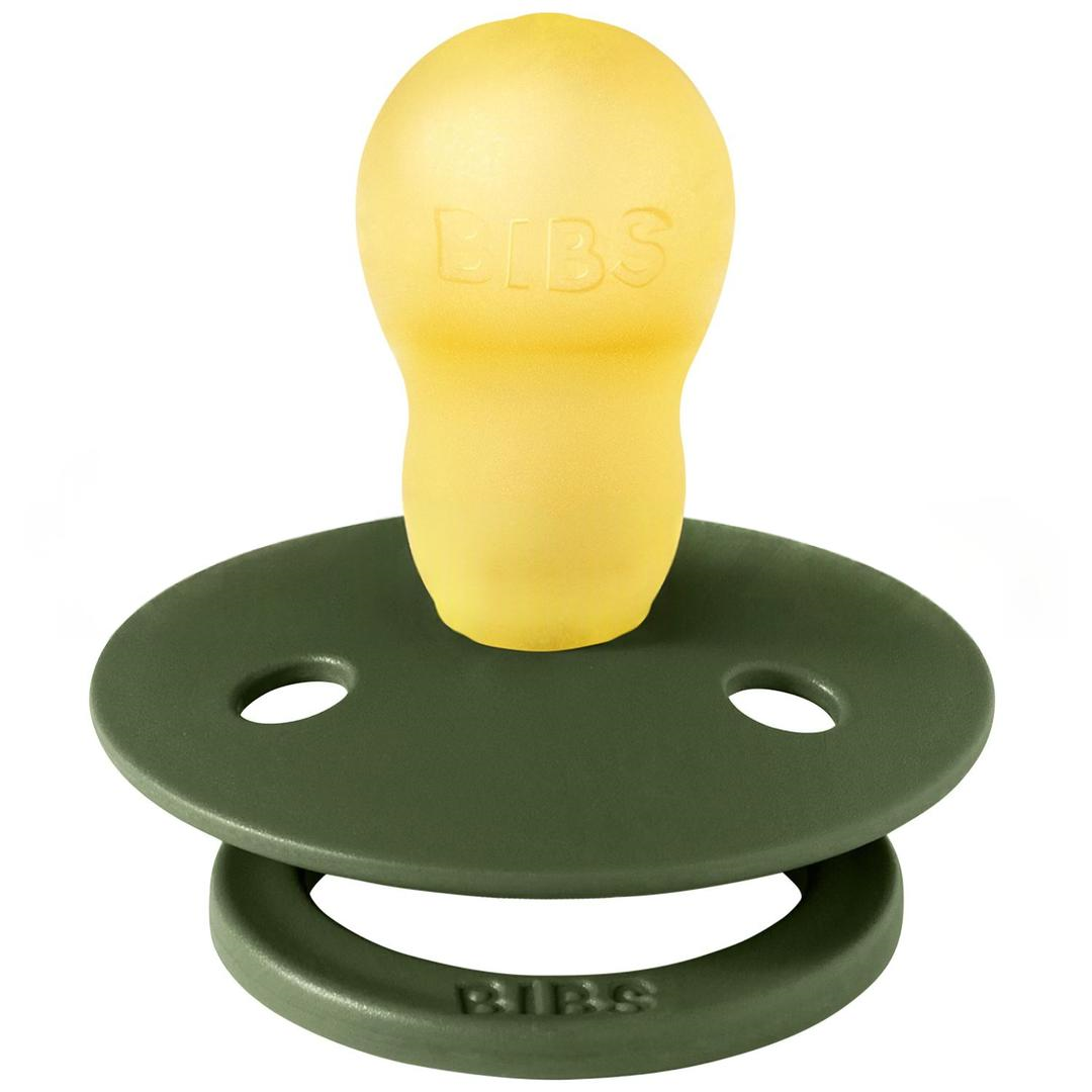 Bibs Colour Kauçuk 18+ Ay Emzik - Hunter Green