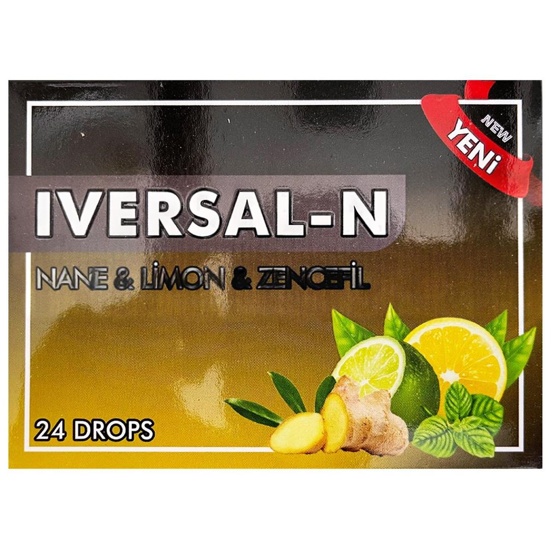 Iversal-N Nane Limon Zencefil Pastil 24'lü
