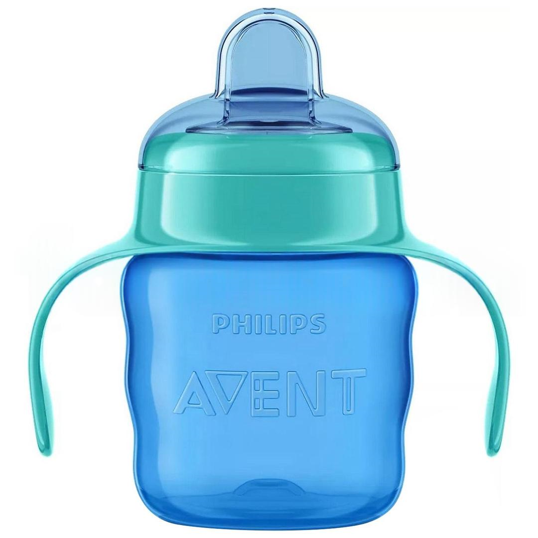 Avent 6+ Eğitici Damlatmaz Bardak 200 ml - Mavi