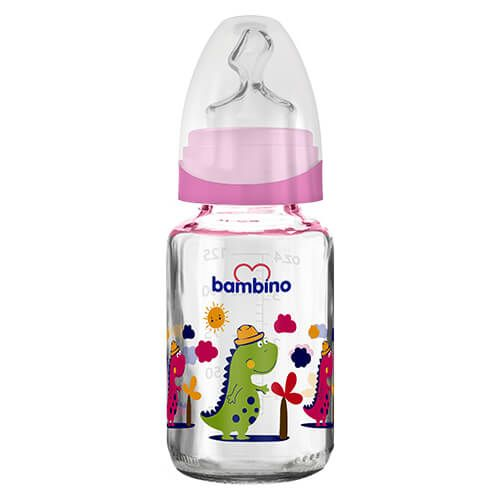 Bambino Ortodontik Cam Biberon 125 ml - Blister