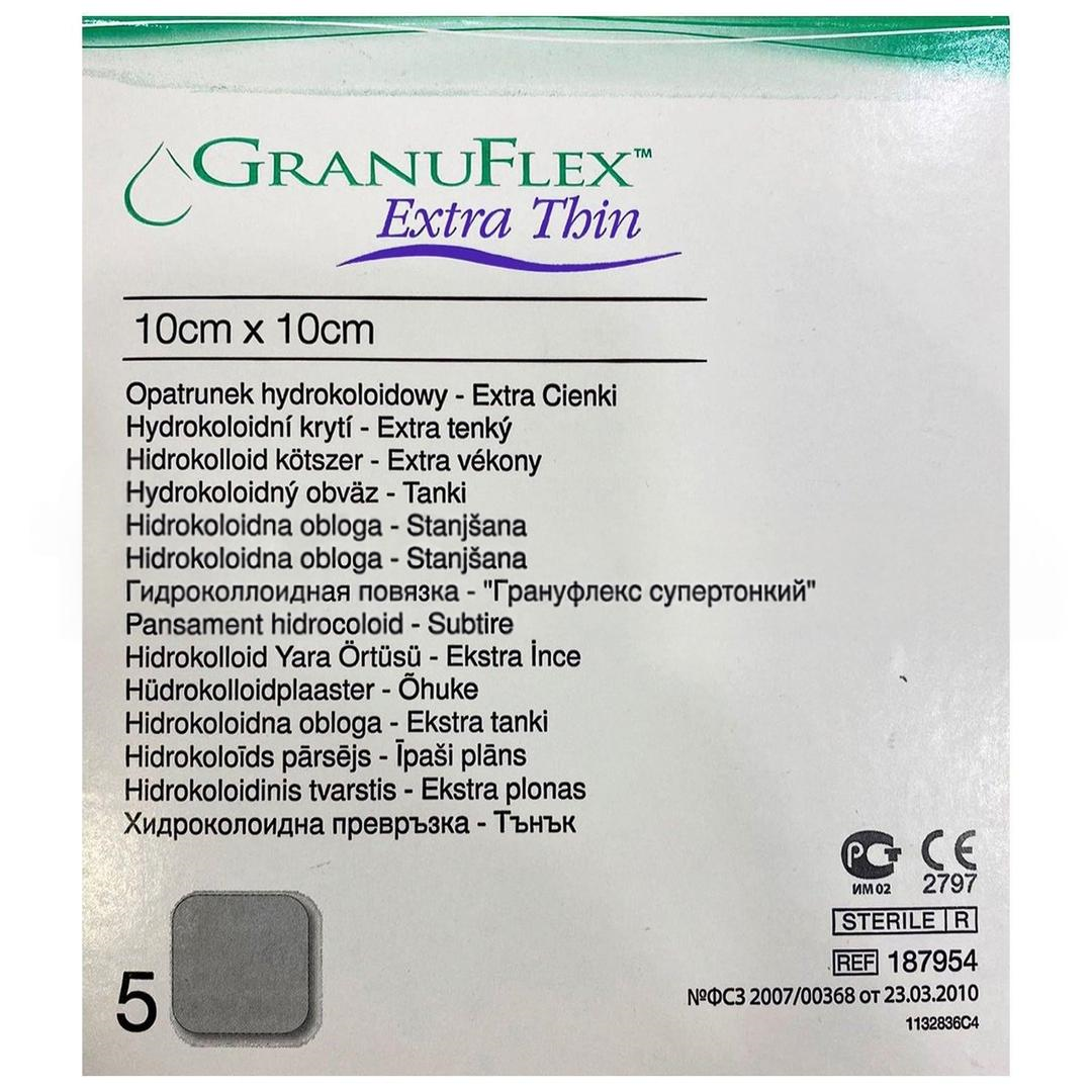 Convatec Yara Örtüsü Hidrokolloid Granuflex Extra Thin 10x10 5'li