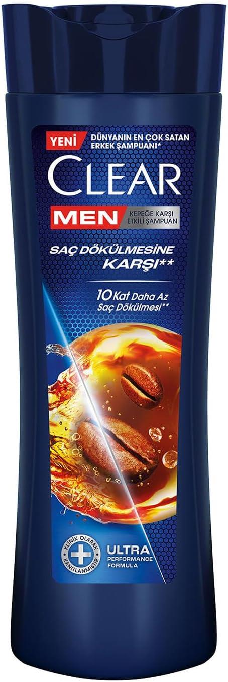Clear Men Kahve Çekirdeği Özü 350 ml Saç Dökülmesine Karşı Kepek Şampuanı