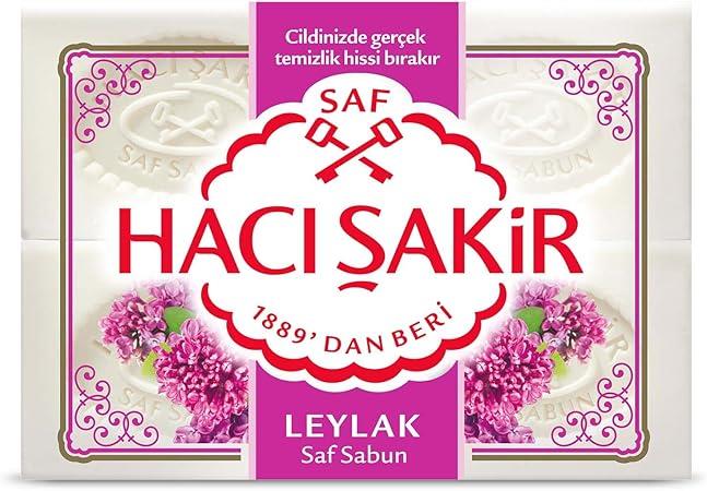 Hacı Şakir Leylak 4x150 gr Çoklu Paket Doğal Sabun