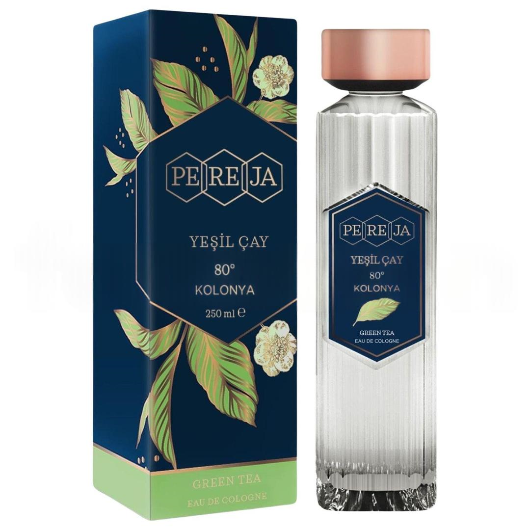 Pereja Cam Şişe Kolonya Yeşil Çay 250 ml