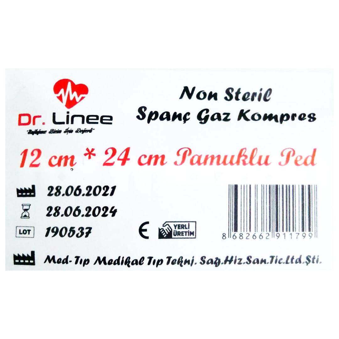Dr. Linee Pamuklu Ped 12x24 cm