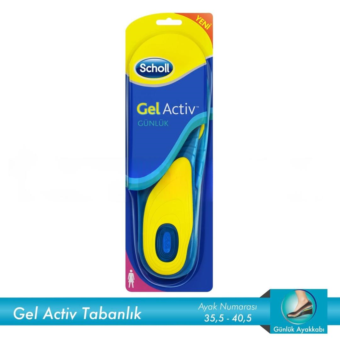 Scholl Gel Activ Tabanlık Günlük Kullanım - Kadın