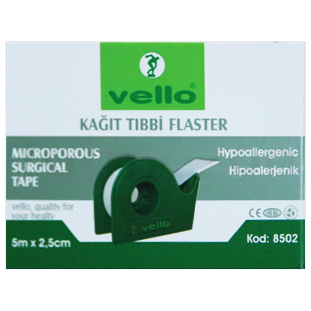 Vello Tıbbi Kağıt Flaster 5x2,5 cm