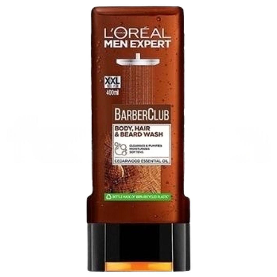 L'Oreal Paris Men Expert Barber Club Vücut Saç ve Sakal Yıkama Jeli 400 ml