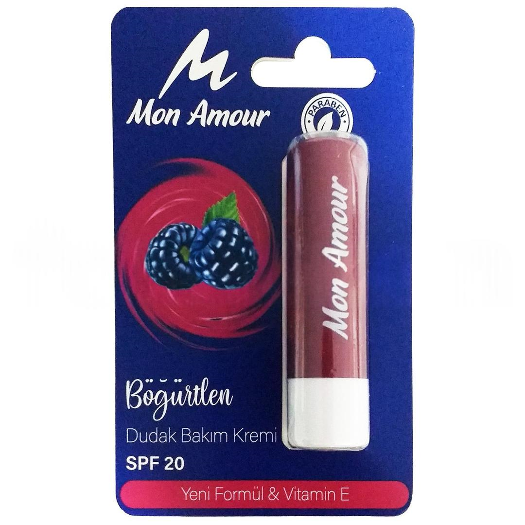 Mon Amour Dudak Bakım Kremi Böğürtlenli