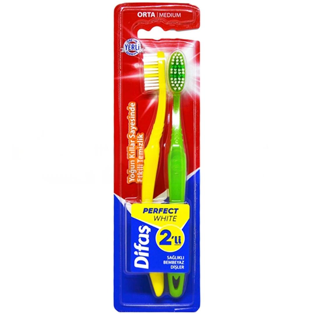 Difaş Perfect White Diş Fırçası 2'li