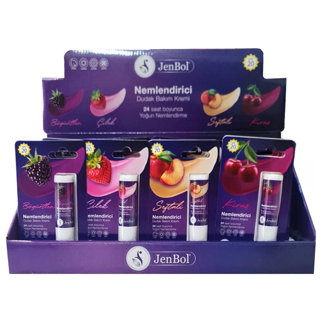 Jenbol Lip Balm Karma Stant 24'lü