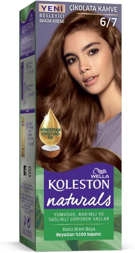 Wella Koleston Naturals 6/7 Çikolata Kahve Saç Boyası