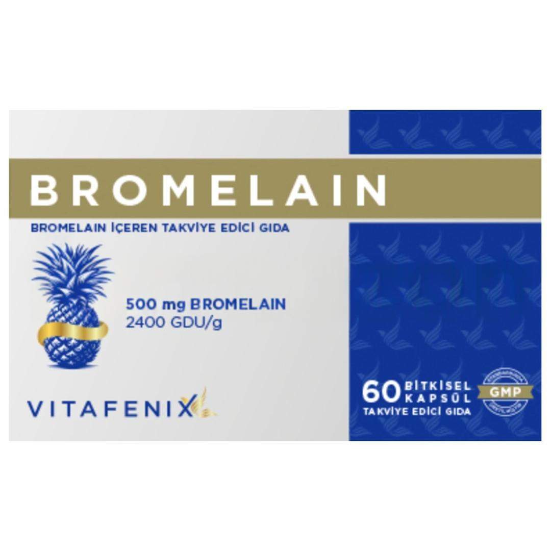 Vitafenix Bromelain 60 Kapsül
