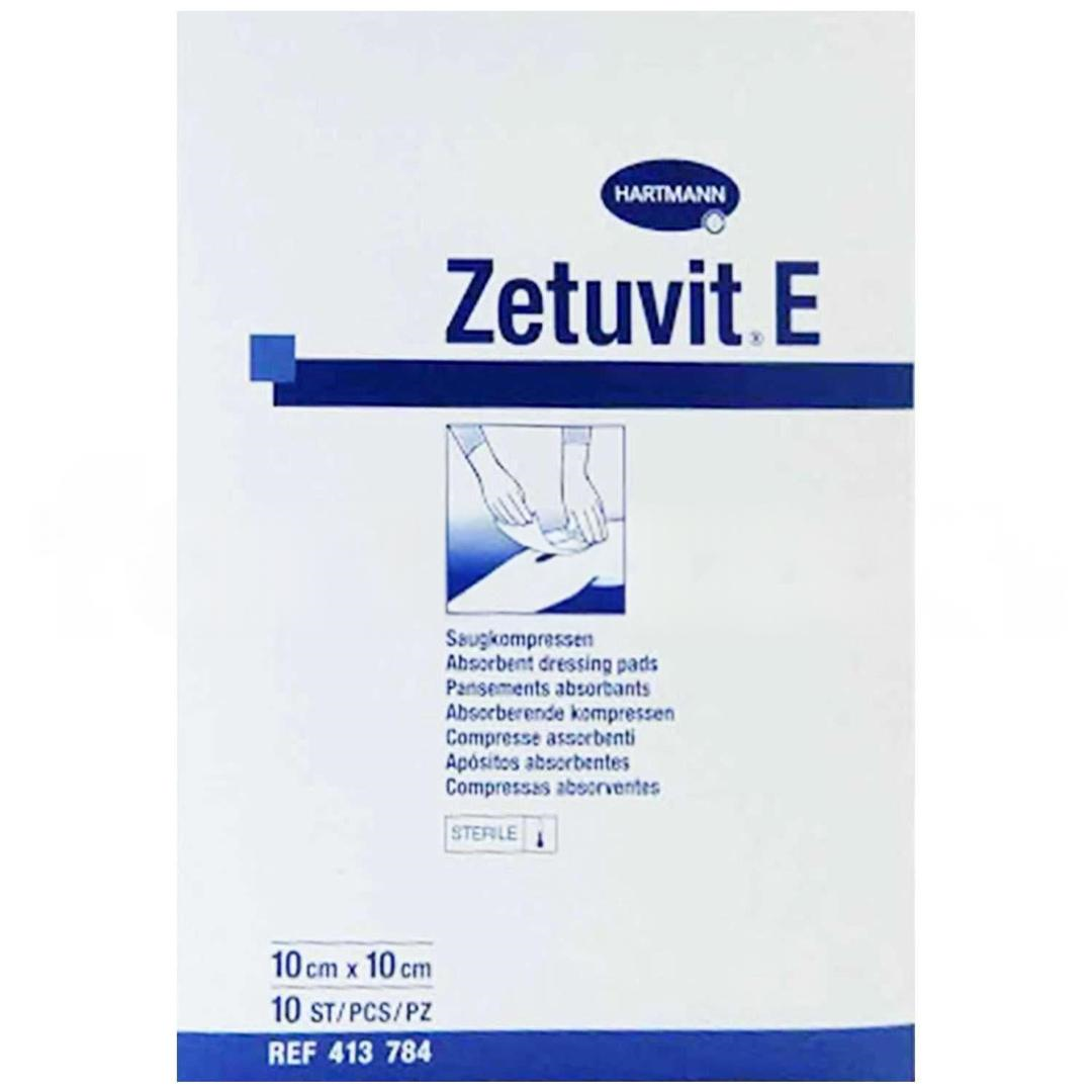Hartmann Zetuvit E Yüksek Emici Yara Örtüsü Steril 10x10 cm - 10'lu