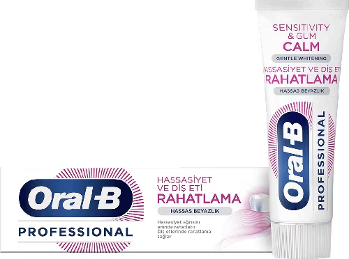 Oral-B Professional Hassasiyet ve Diş Eti Rahatlama Hassas Beyazlık 75 ml Diş Macunu