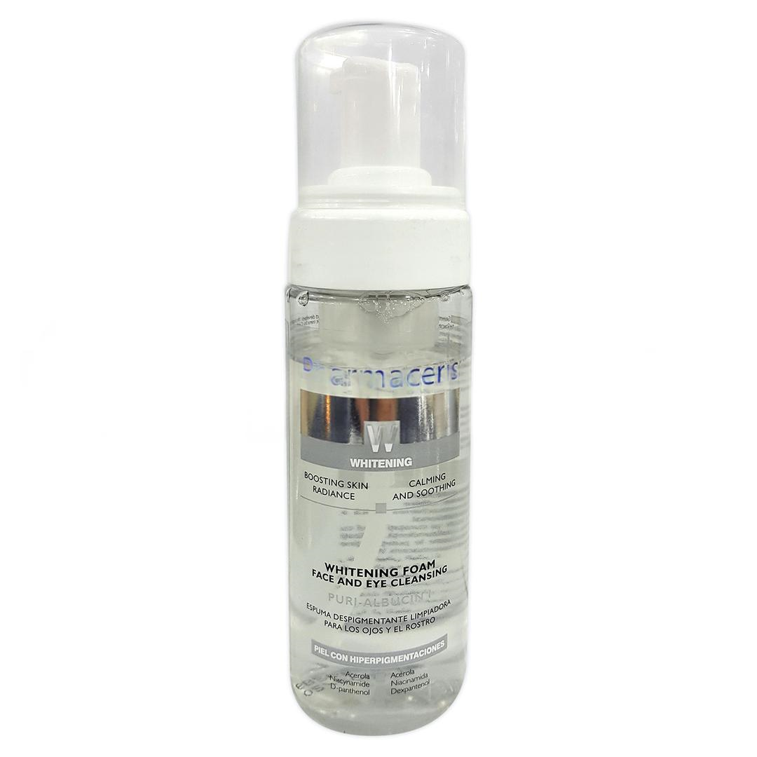 Pharmaceris W Whitening Foam Face and Eye Cleansing Foam 150 ml