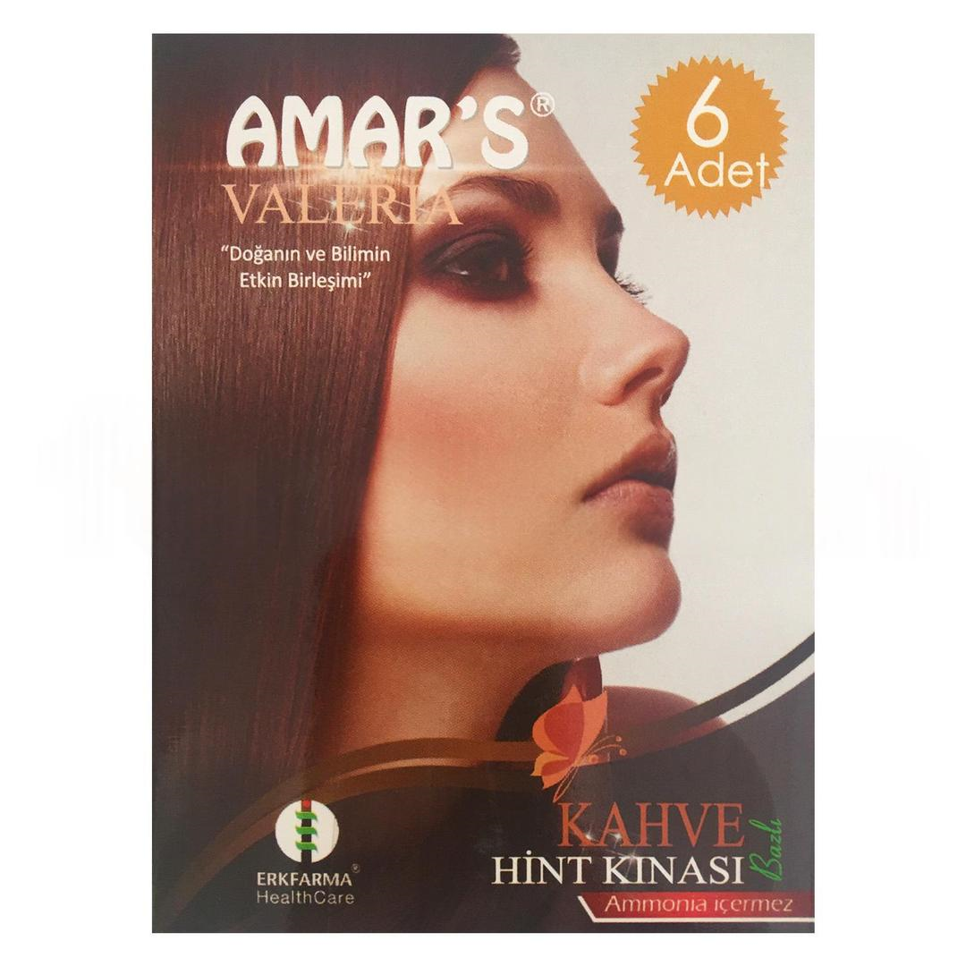 Amar's Hint Kına Seti - Kahve