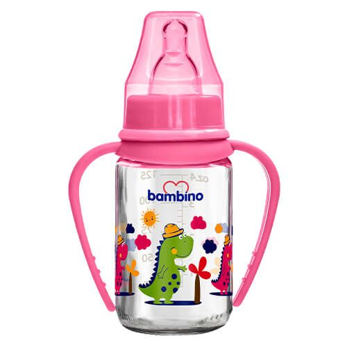 Bambino Kulplu Cam Biberon 125 ml - Blister