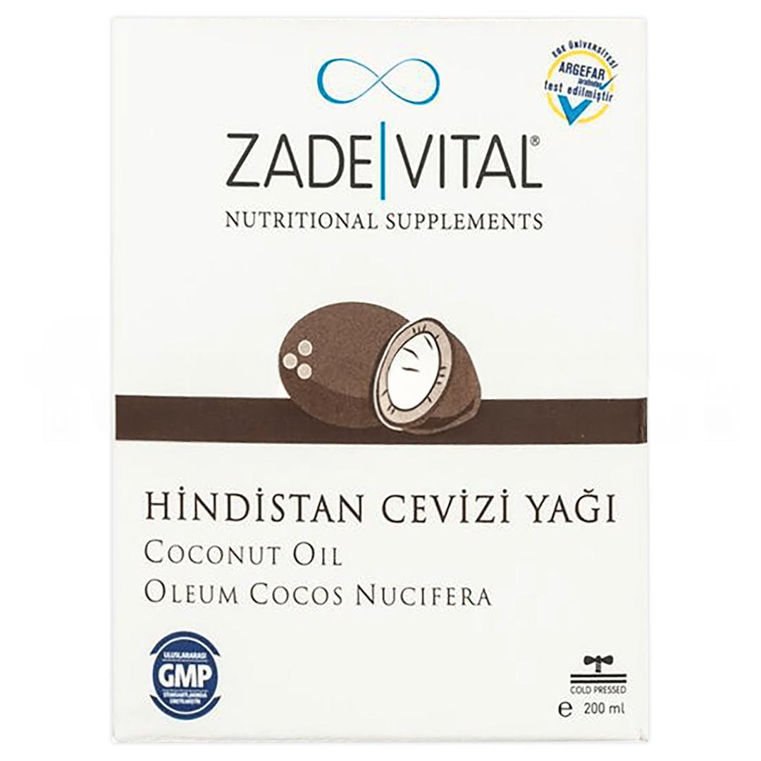 Zade Vital Hindistan Cevizi Yağı 200 ml