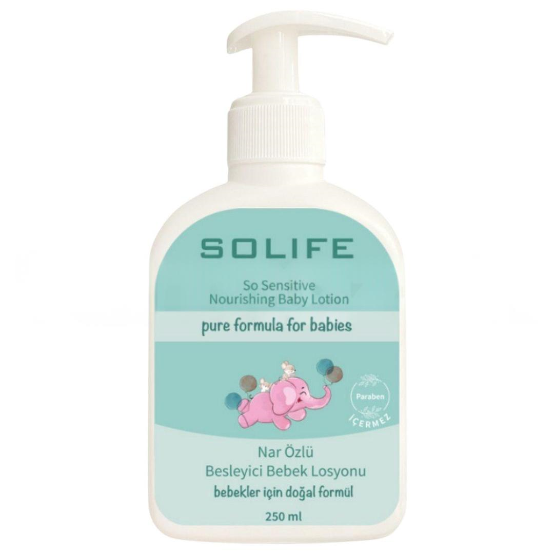 Solife Nar Özlü Besleyici Bebek Losyonu 250 ml