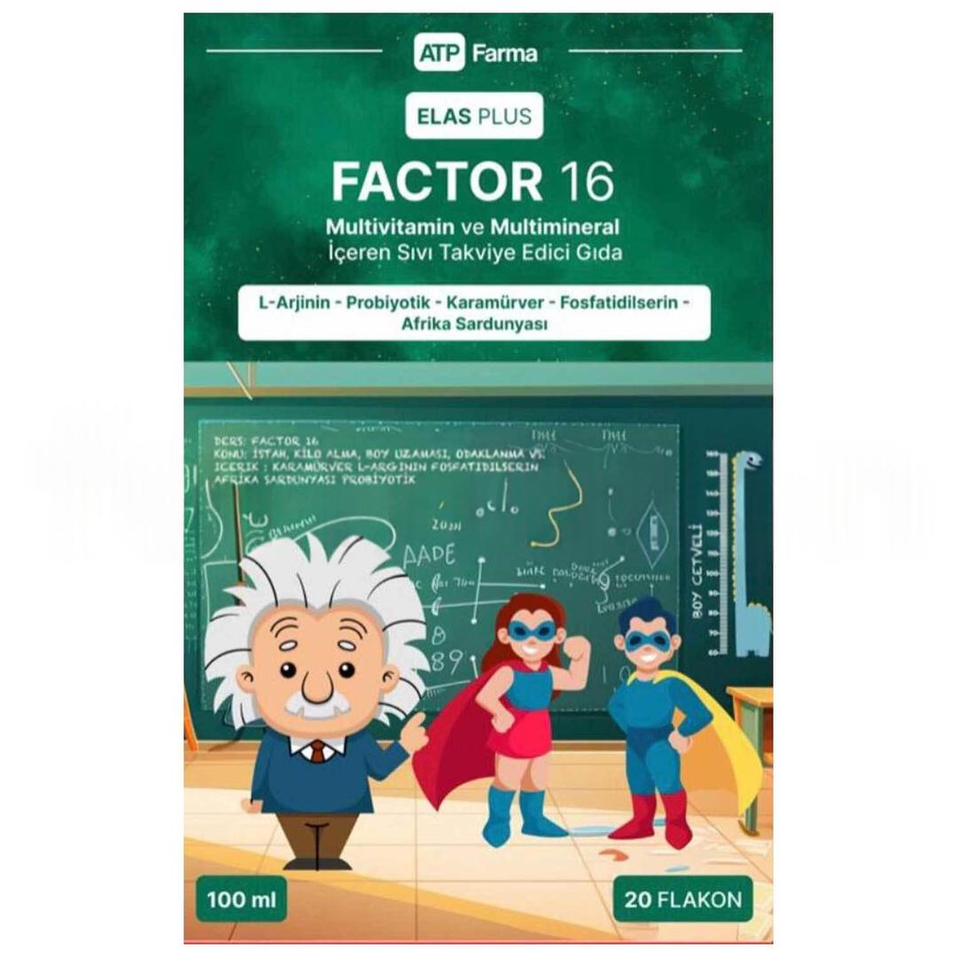Elas Plus Factor 16 20 Flakon