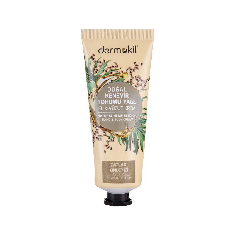 Dermokil Kenevir Tohumu Yağlı El ve Vücut Kremi 30 ml