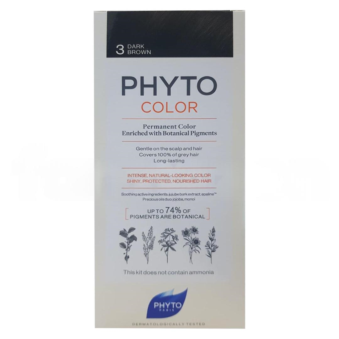Phyto Color Saç Boyası - Koyu Kestane 3 - Eski Ambalaj