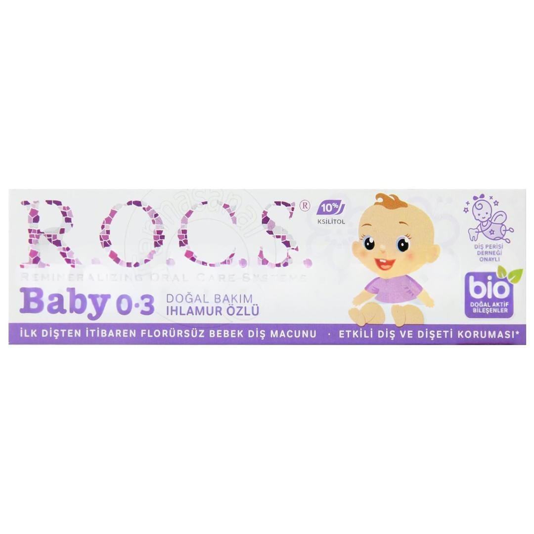 Rocs Baby Ihlamur Özlü Yutulabilir Diş Macunu 0-3 Yaş 35 ml - Eski Ambalaj