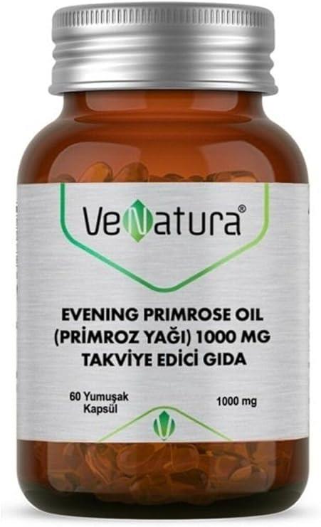 Venatura Evening Primrose Oil Primroz Yağı 60 Kapsül