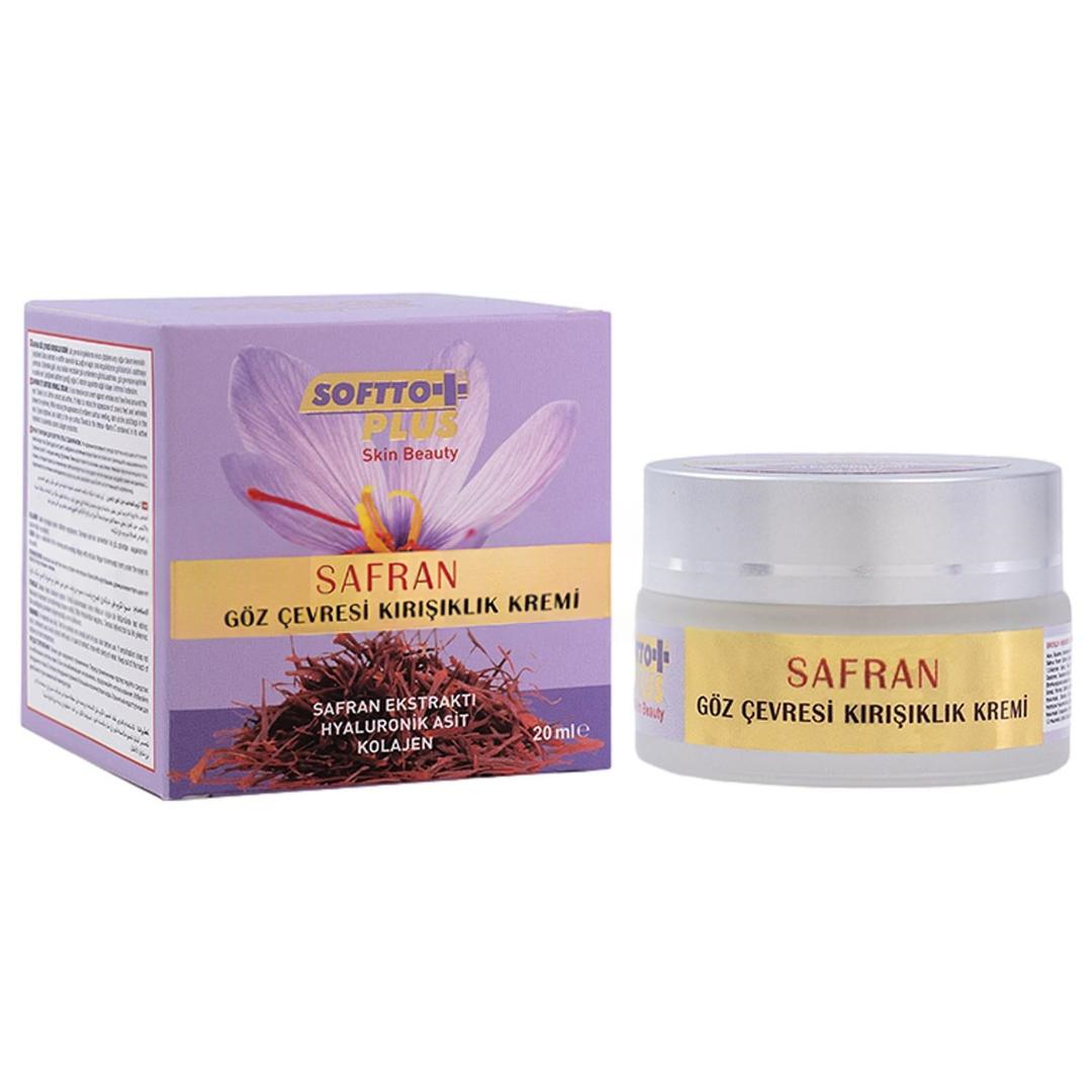 Softto Plus Safran Göz Altı Kırışıklık Kremi 20 ml