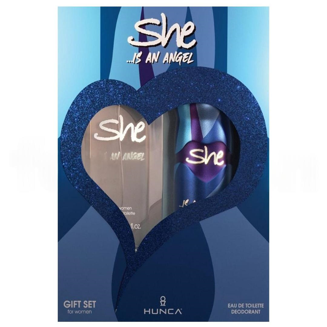 She Is An Angel EDT 50 ml + Deodorant Sprey 150 ml Kadın Parfüm Seti