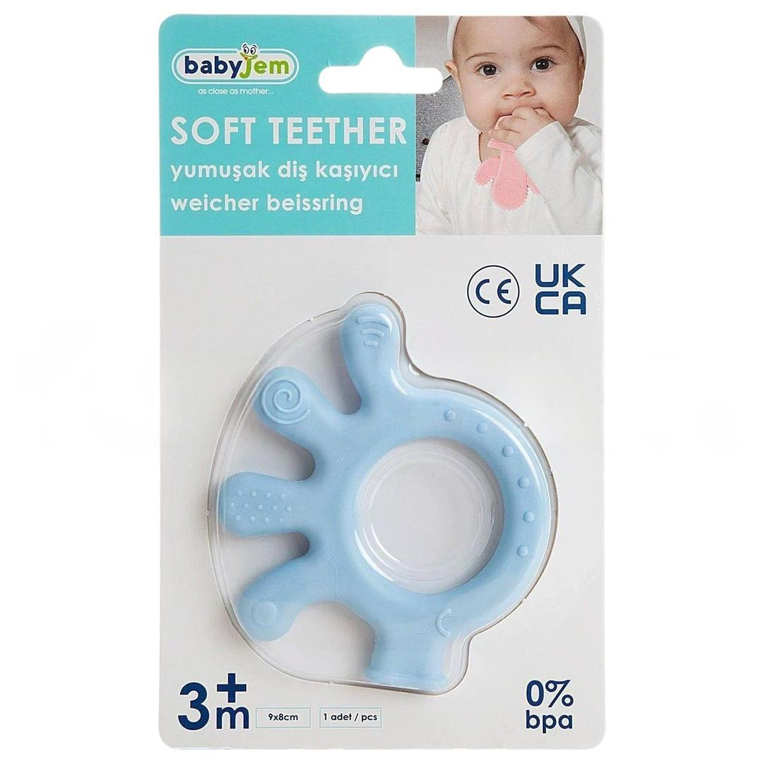 Babyjem Ahtopot Diş Kaşıyıcı Mavi