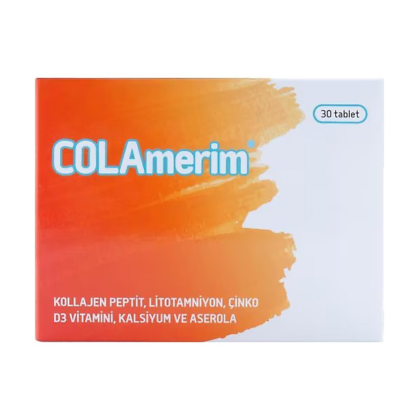 Colamerim 30 Tablet Tip 2 Kolajen Takviyesi