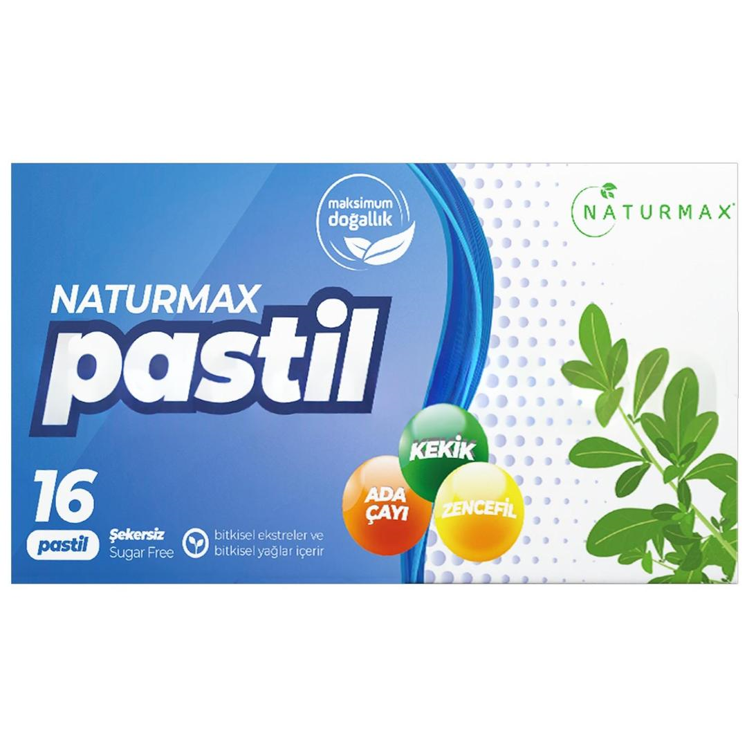 Naturmax Kekik & Zencefil & Adaçayı Pastil 16'lı