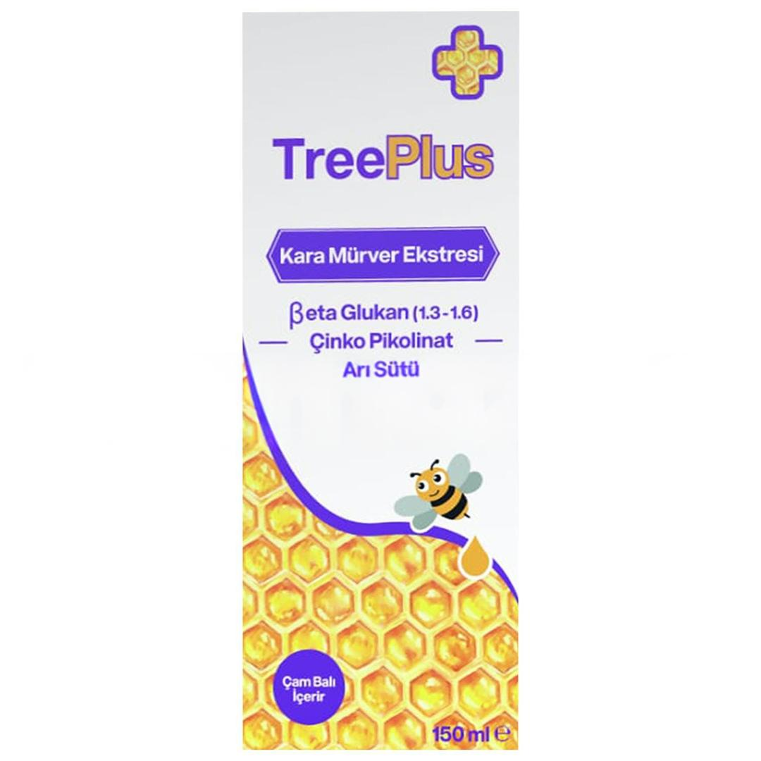 Treeplus Beta Glukan Arı Sütü Şurup 150 ml