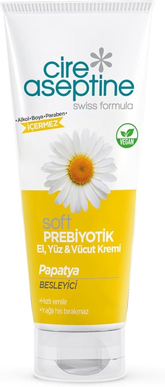 Cire Aseptine 75 ml Soft Papatya Özlü Besleyici Prebiyotikli Krem