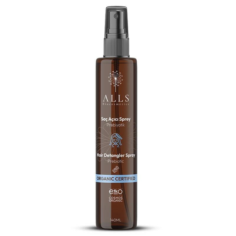 Alls Biocosmetics Organik Prebiyotik Kolay Tarama Saç Açıcı Sprey 140 ml