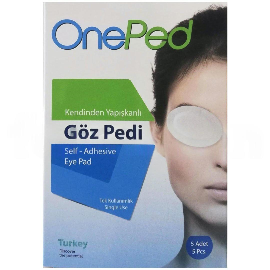 One Ped Kendinden Yapışkanlı Steril Göz Pedi 5'li