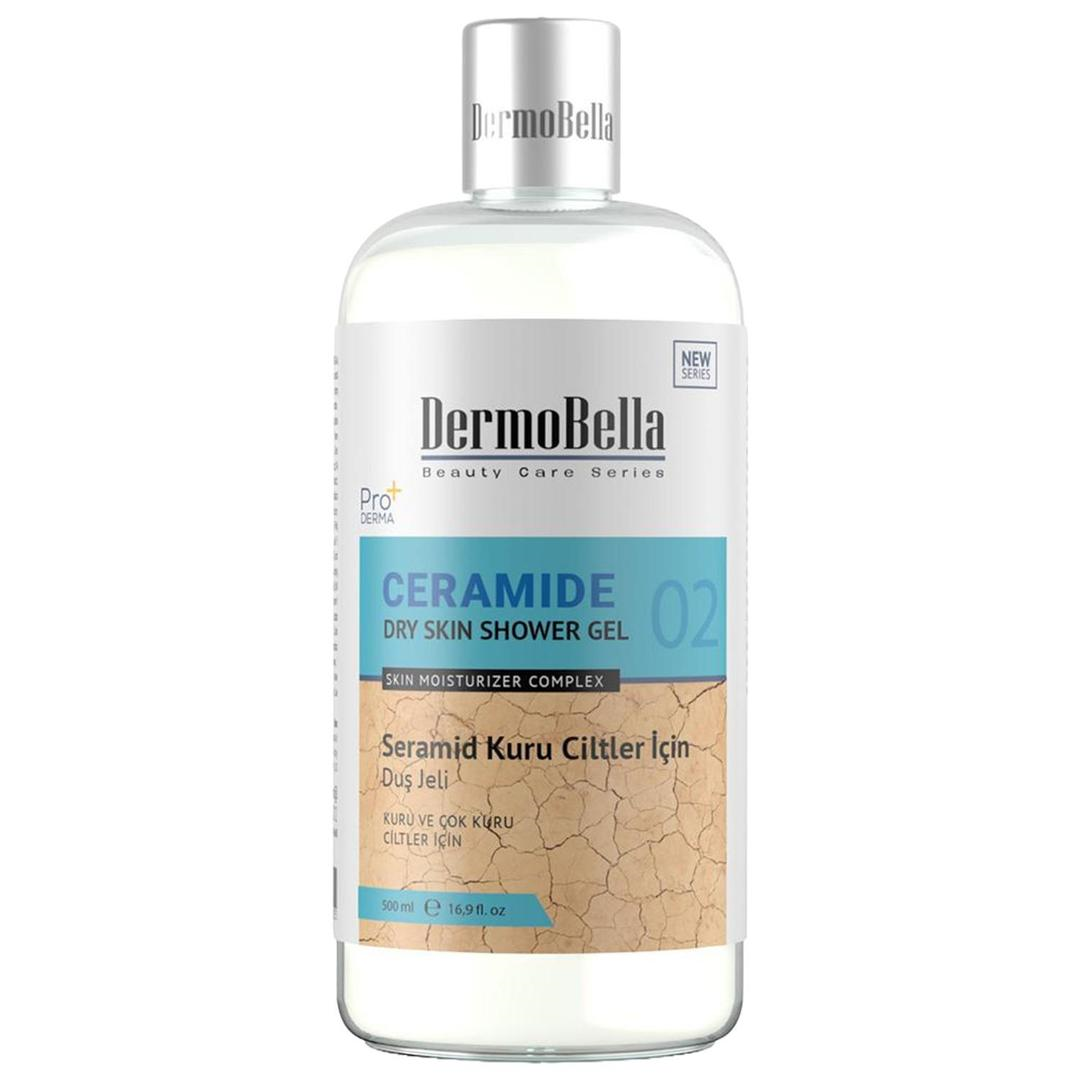 Dermobella Ceramide Kuru Ciltler İçin Nemlendirici Ve Besleyici Duş Jeli 500 ml