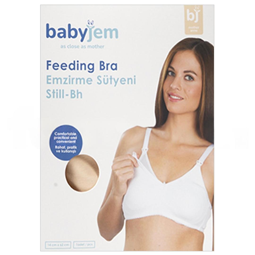 Babyjem Emzirme Sütyeni 100 BD - Beyaz