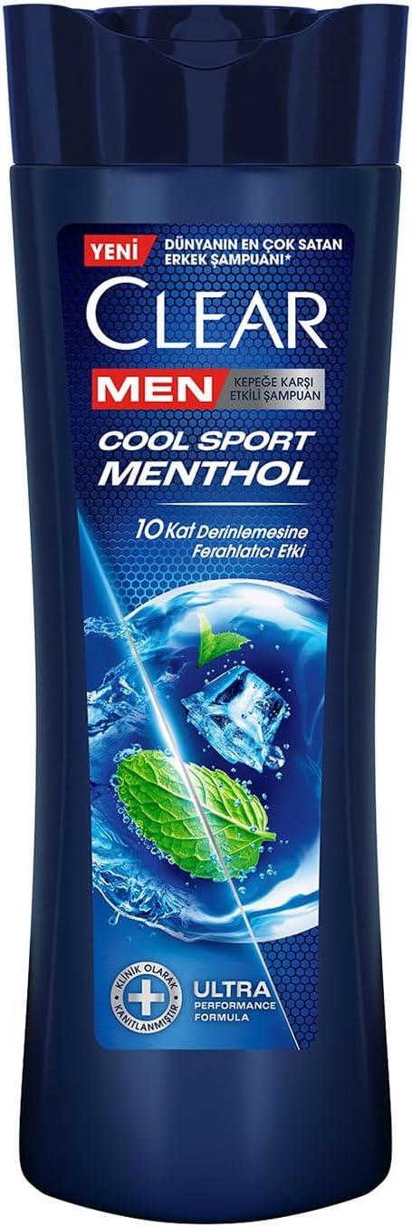 Clear Men Cool Sport Menthol 350 ml Kepek Şampuanı