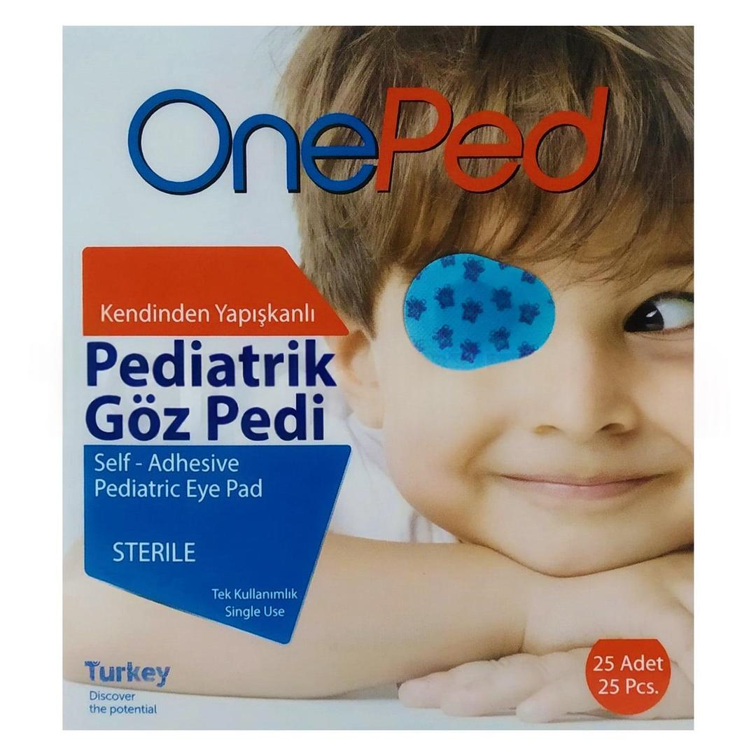 One Ped Steril Göz Pedi Çocuk 25'li