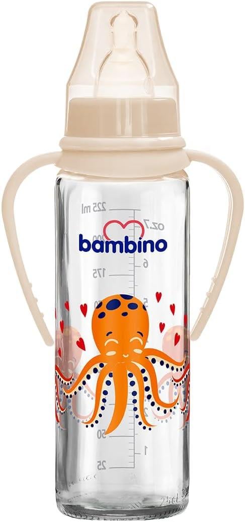 Bambino Kulplu Cam Biberon 225 ml - Blister