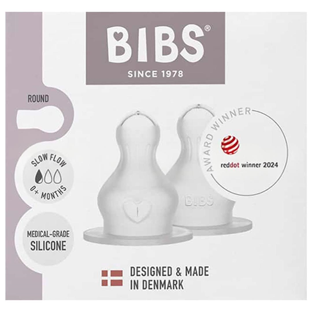 Bibs İkili Silikon Biberon Ucu Yavaş Akış